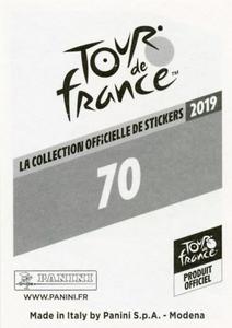 2019 Panini Tour de France #70 Rafal Majka Back